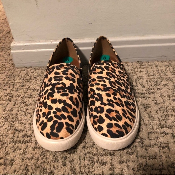 Steve Madden Safary Leopard Print Slides Size 8 - Picture 1 of 8